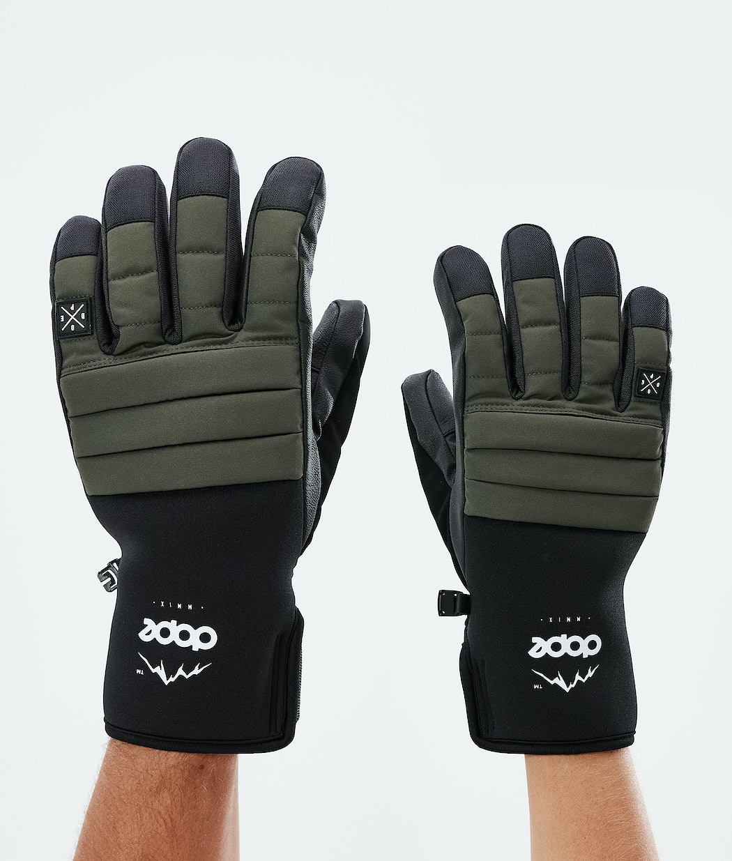 Dope Ace 2021 Skihandschuhe Damen Olivgrün Grün | SC5746193