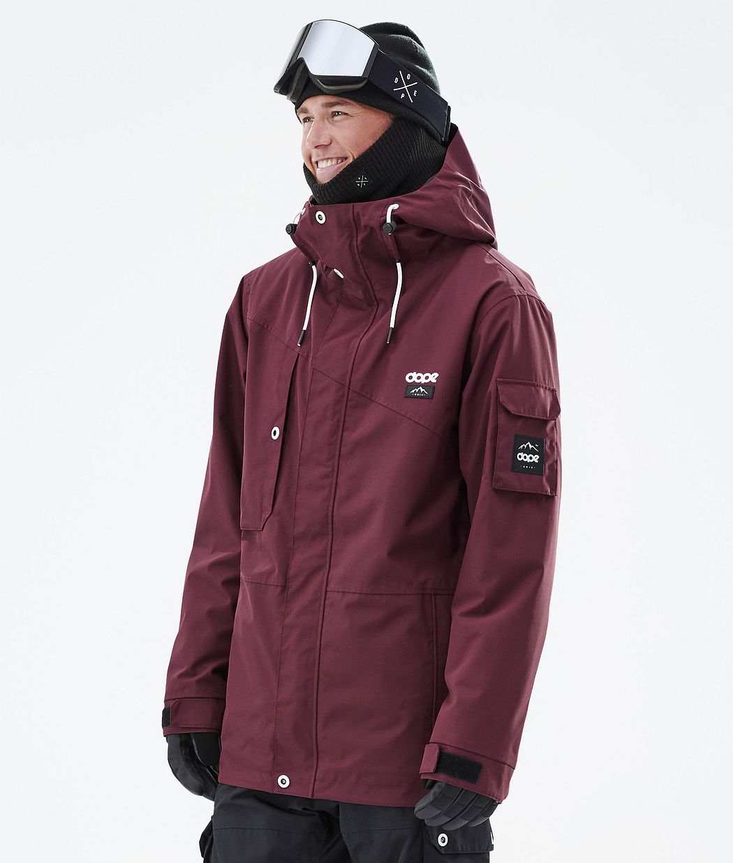Dope Adept Snowboardjacke Herren Bordeaux | AH8902156