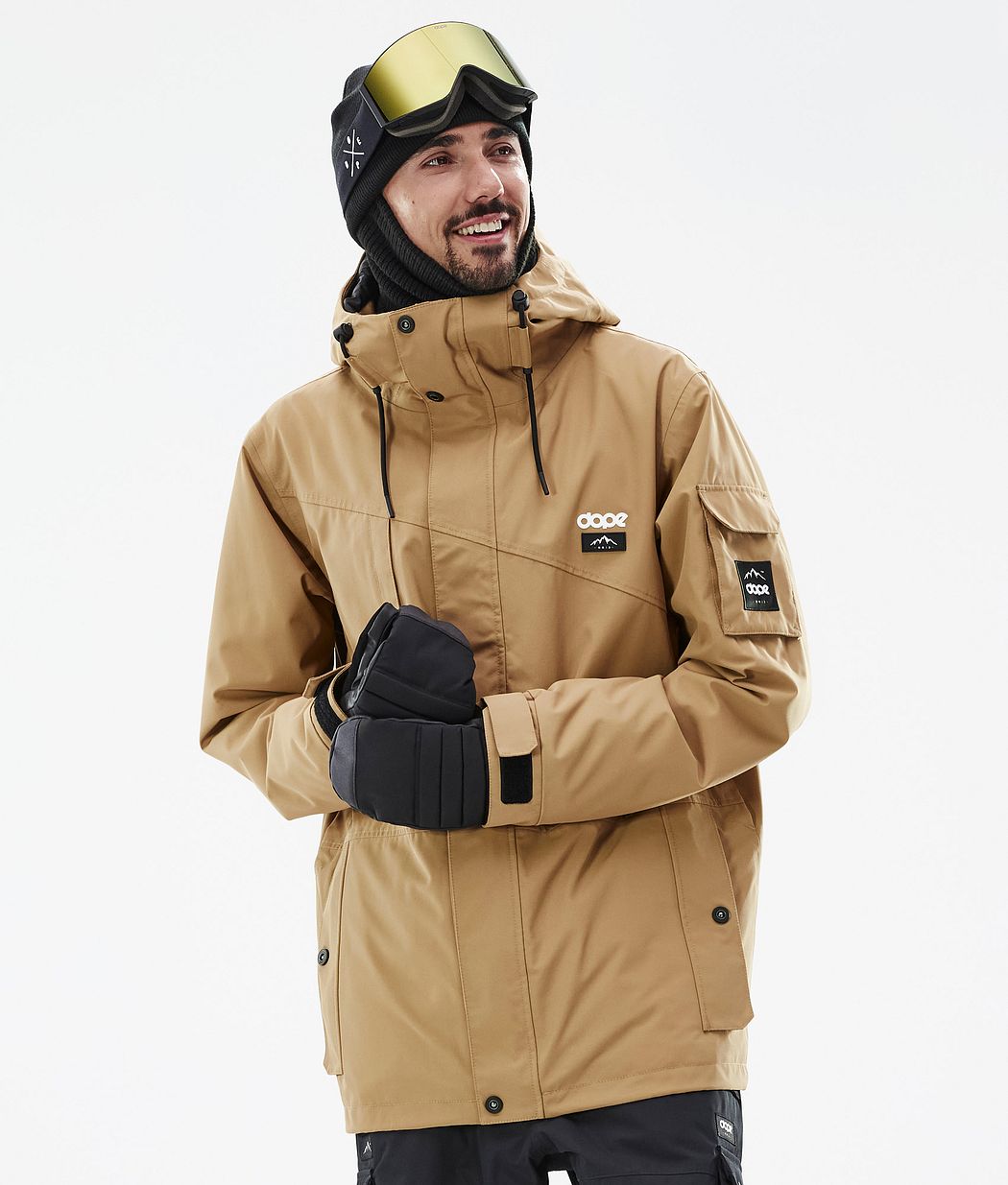 Dope Adept Snowboardjacke Herren Gold | TC7461830