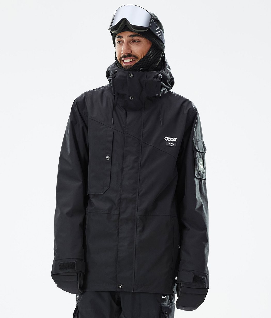 Dope Adept Snowboardjacke Herren Schwarz | QW7368524
