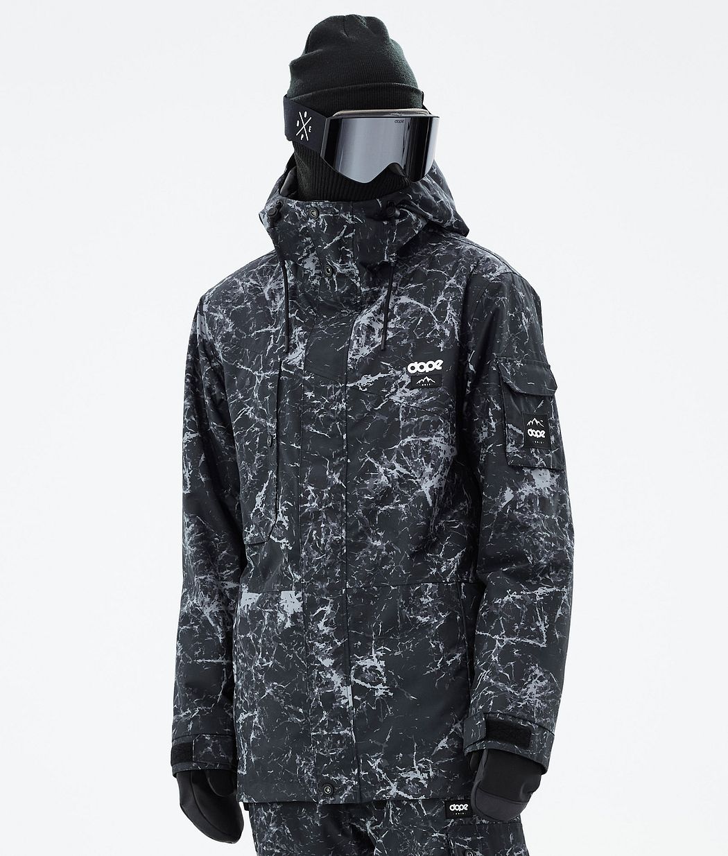 Dope Adept Snowboardjacke Herren Schwarz | XP9234061