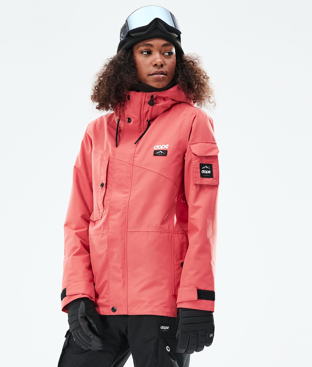 Dope Adept W 2021 Snowboardjacke Damen Koralle | WV6219385