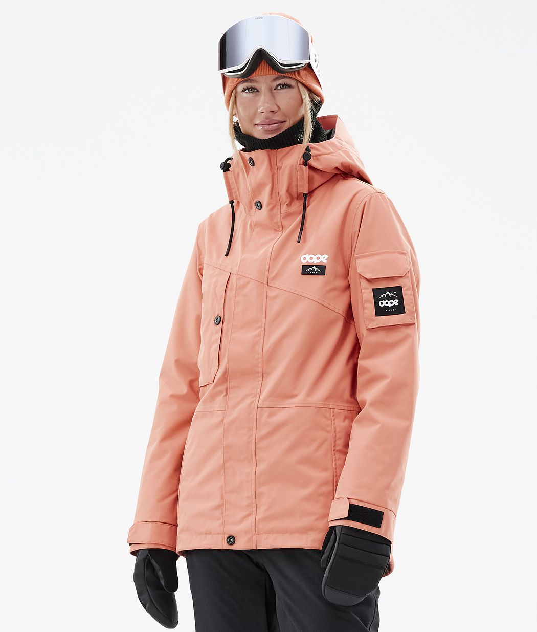 Dope Adept W Snowboardjacke Damen Orange | HZ2896305