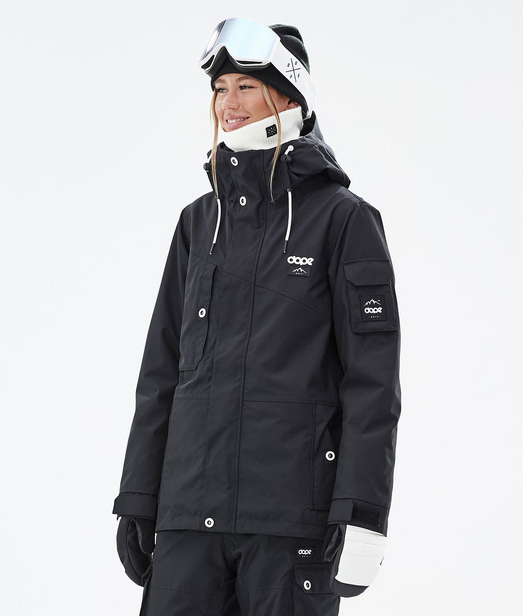 Dope Adept W Snowboardjacke Damen Schwarz | TZ4701395