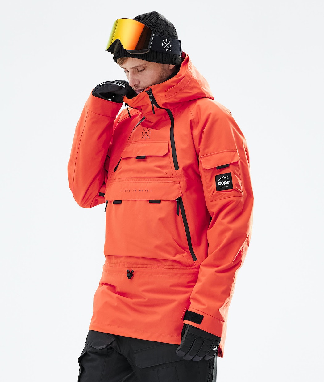 Dope Akin 2021 Snowboardjacke Herren Orange | TN8971360
