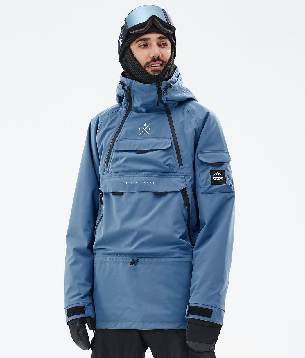 Dope Akin Snowboardjacke Herren Blau Grau | IJ2706951