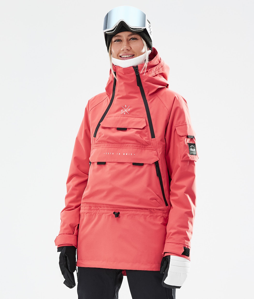 Dope Akin W 2021 Snowboardjacke Damen Koralle | BI8470926