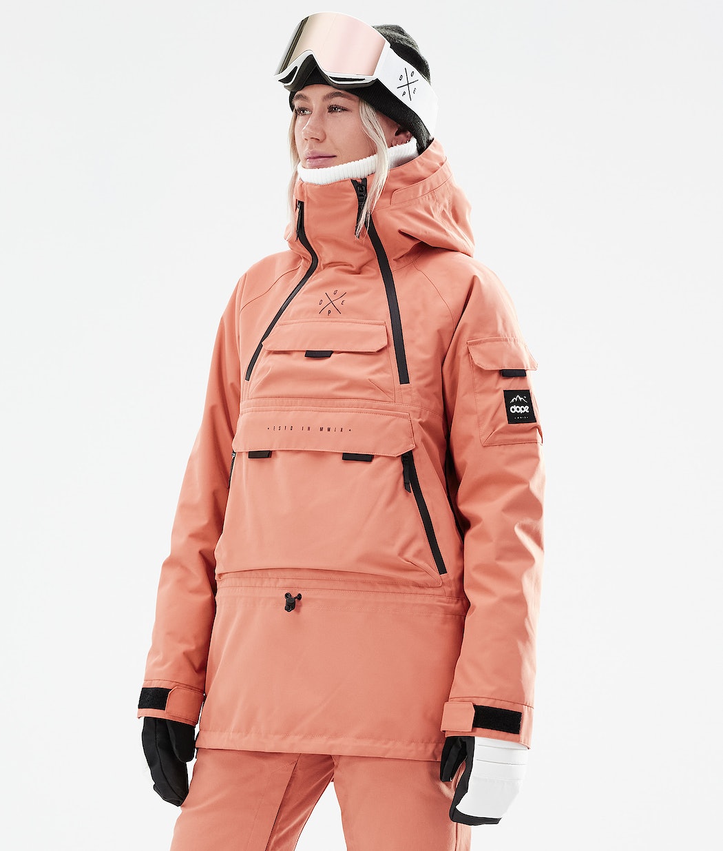 Dope Akin W 2021 Snowboardjacke Damen Orange | AN4179032