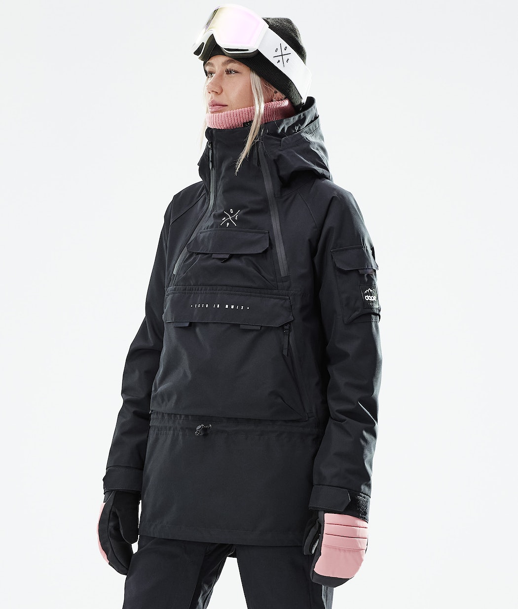 Dope Akin W 2021 Snowboardjacke Damen Schwarz | SD8162490