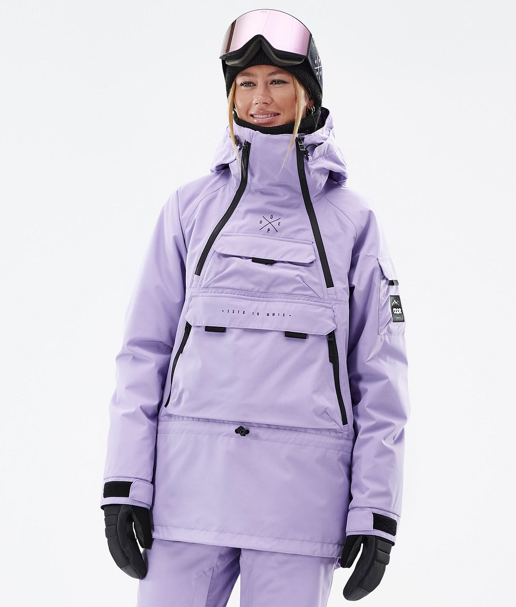 Dope Akin W Snowboardjacke Damen Lila | QP6043275
