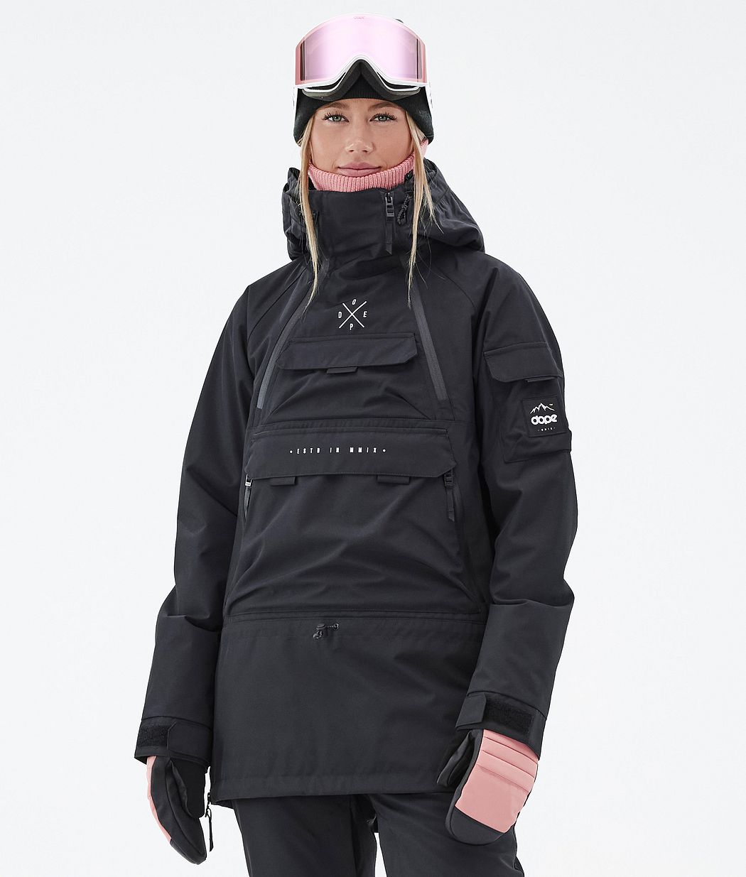 Dope Akin W Snowboardjacke Damen Schwarz | WT1092843