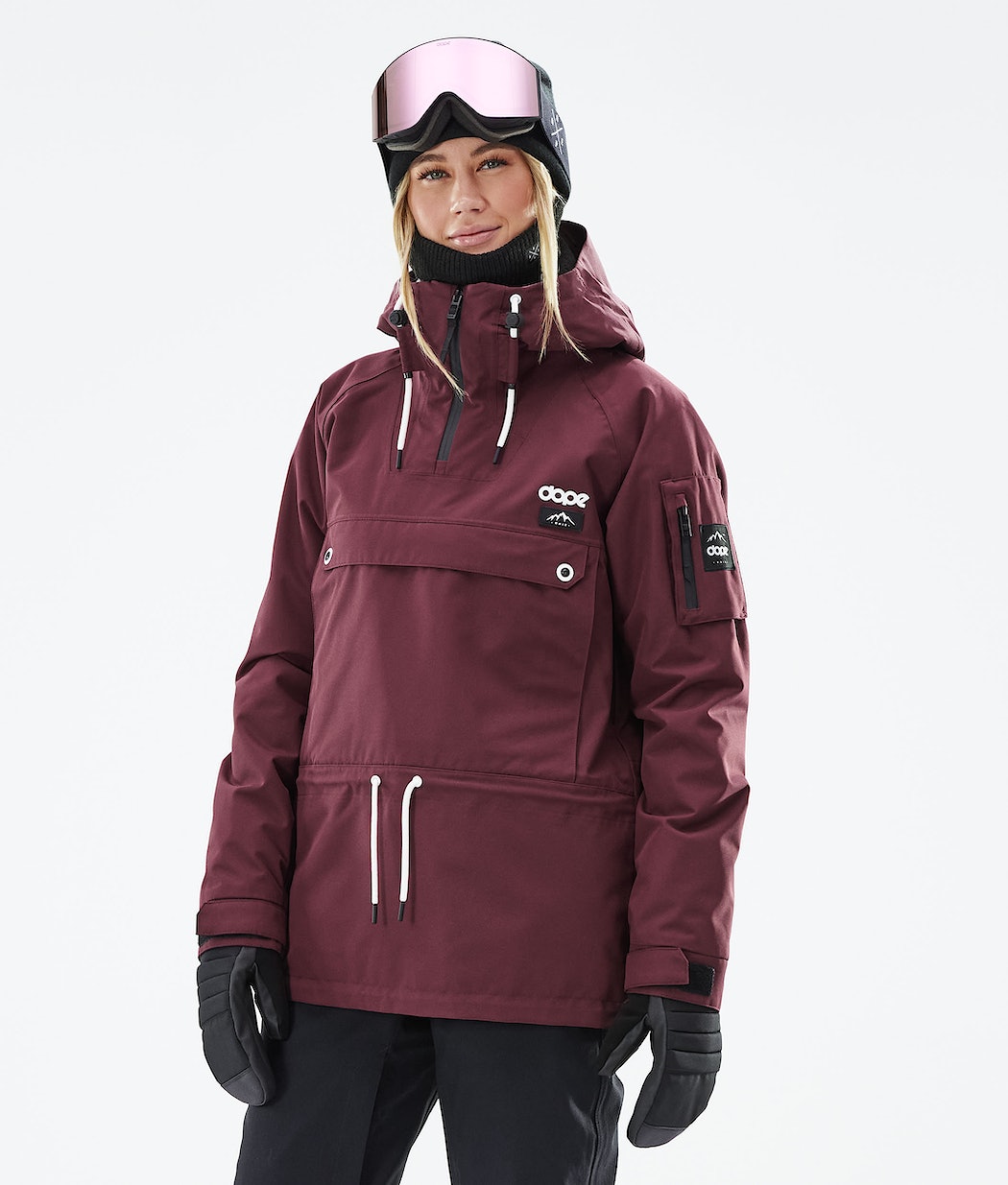Dope Annok W 2021 Snowboardjacke Damen Bordeaux | SY0245697