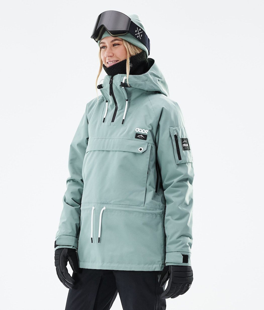 Dope Annok W 2021 Snowboardjacke Damen Grün | MD0327618