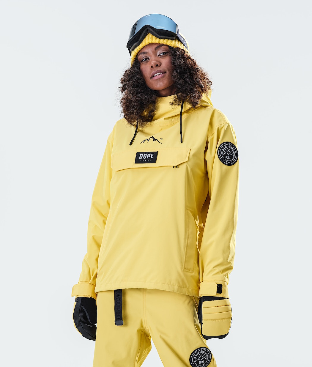Dope Blizzard PO W 2020 Snowboardjacke Damen Gelb | QP8450921