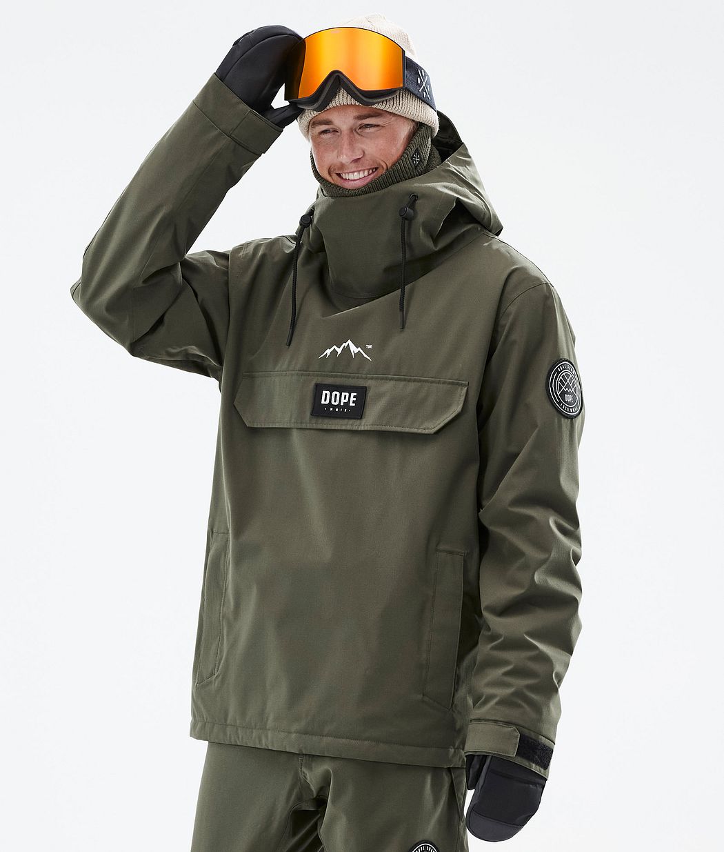 Dope Blizzard Snowboardjacke Herren Olivgrün Grün | YG7931842