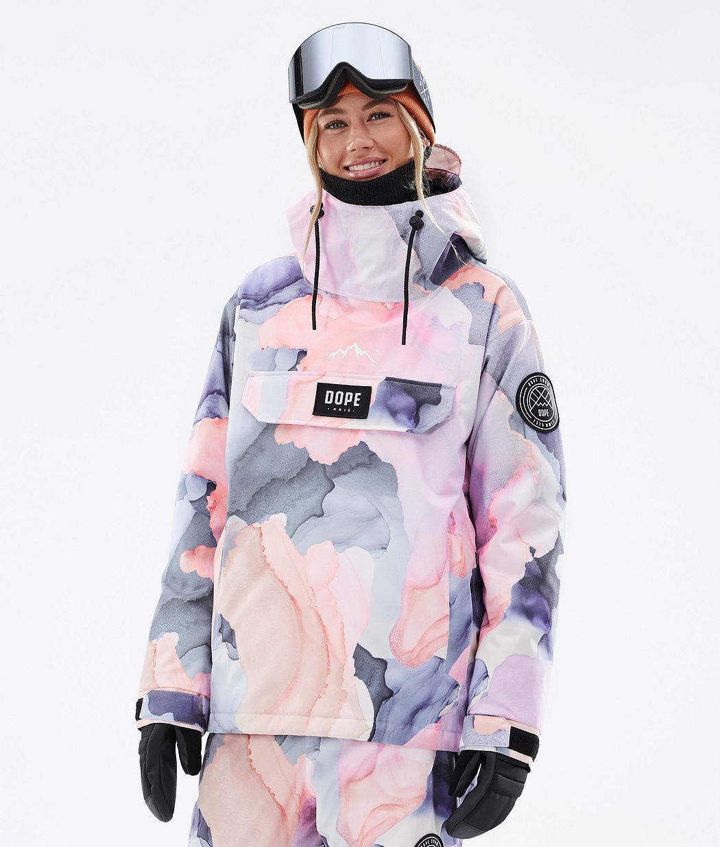 Dope Blizzard W Snowboardjacke Damen Mehrfarbig Rosa | UL9027618