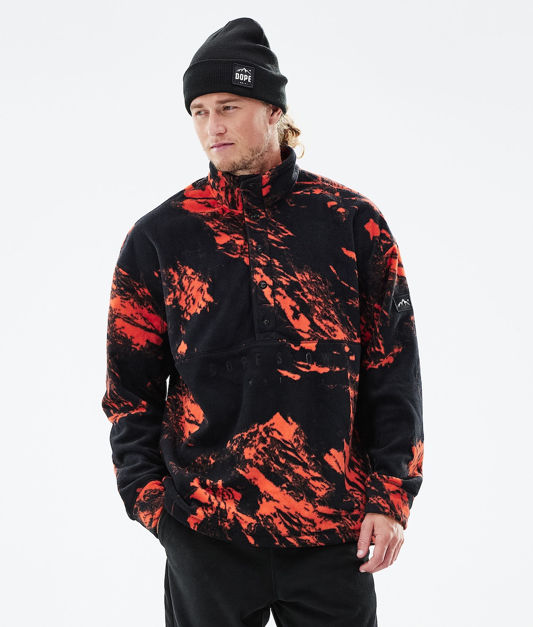 Dope Comfy Fleecepullover Herren Orange | UW0548629