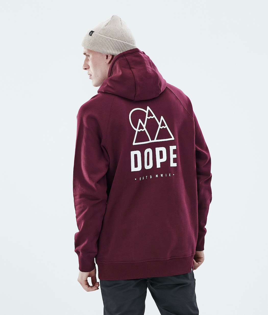 Dope Daily Rise Hoodie Herren Bordeaux | OC4390852