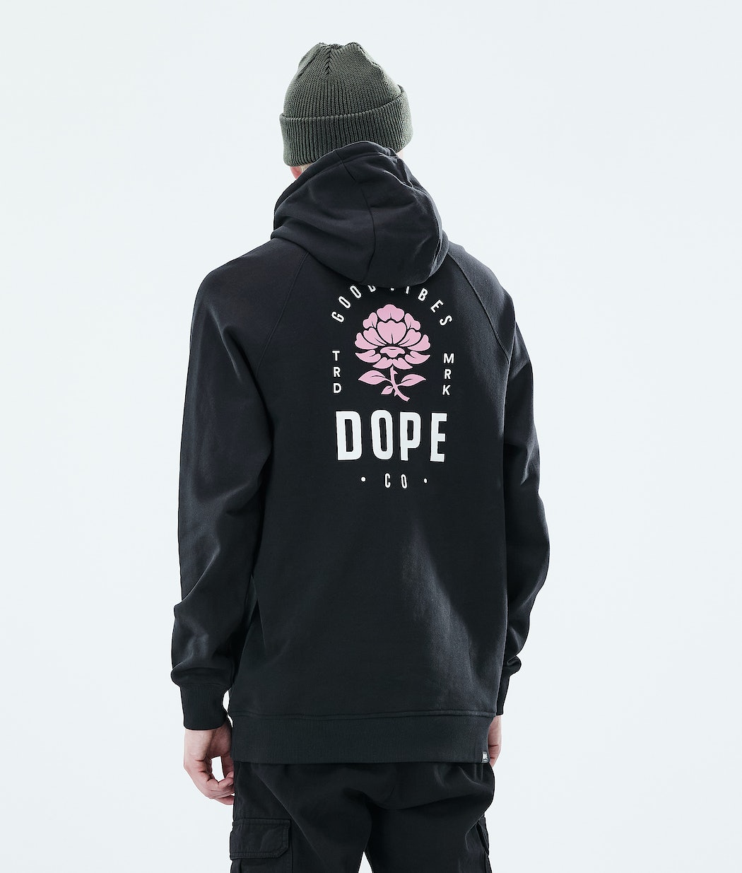 Dope Daily Rose Hoodie Herren Schwarz | SV1304897