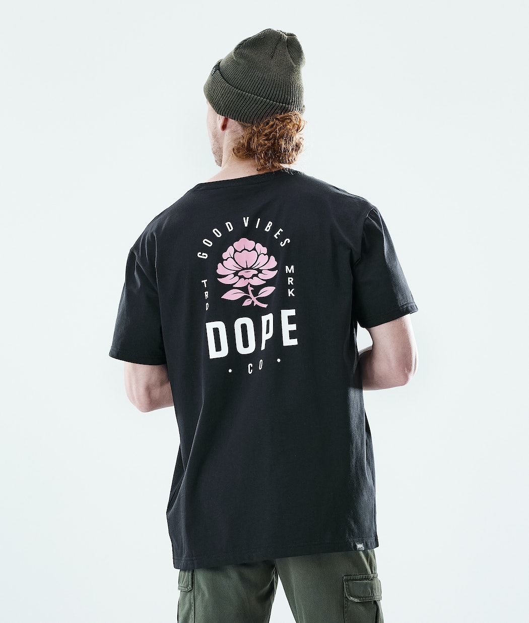 Dope Daily Rose T-Shirts Herren Schwarz | SJ6849712