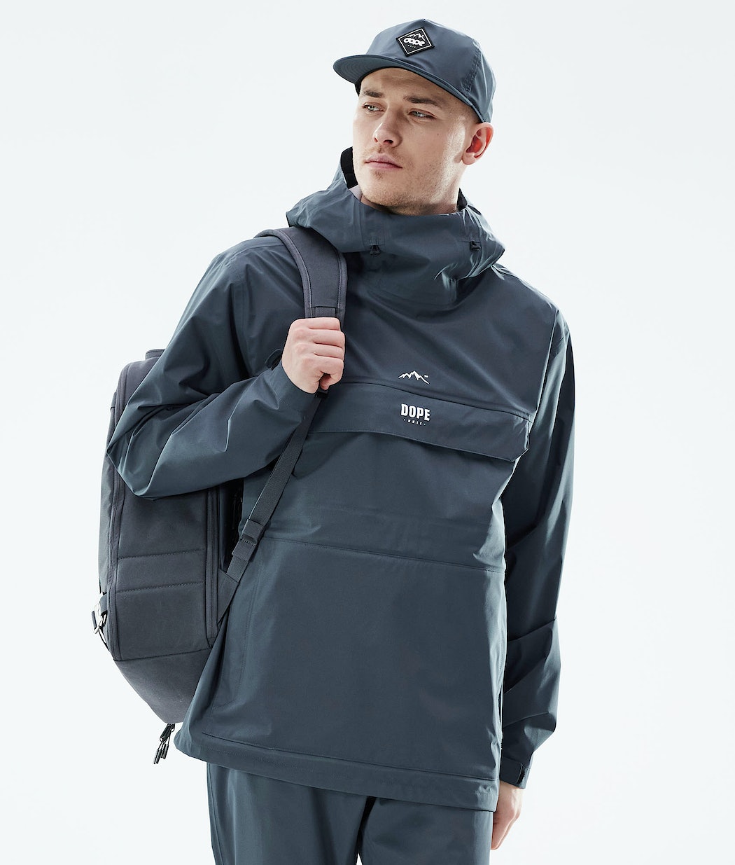 Dope Downpour Regenjacke Herren Blau | VQ0317268