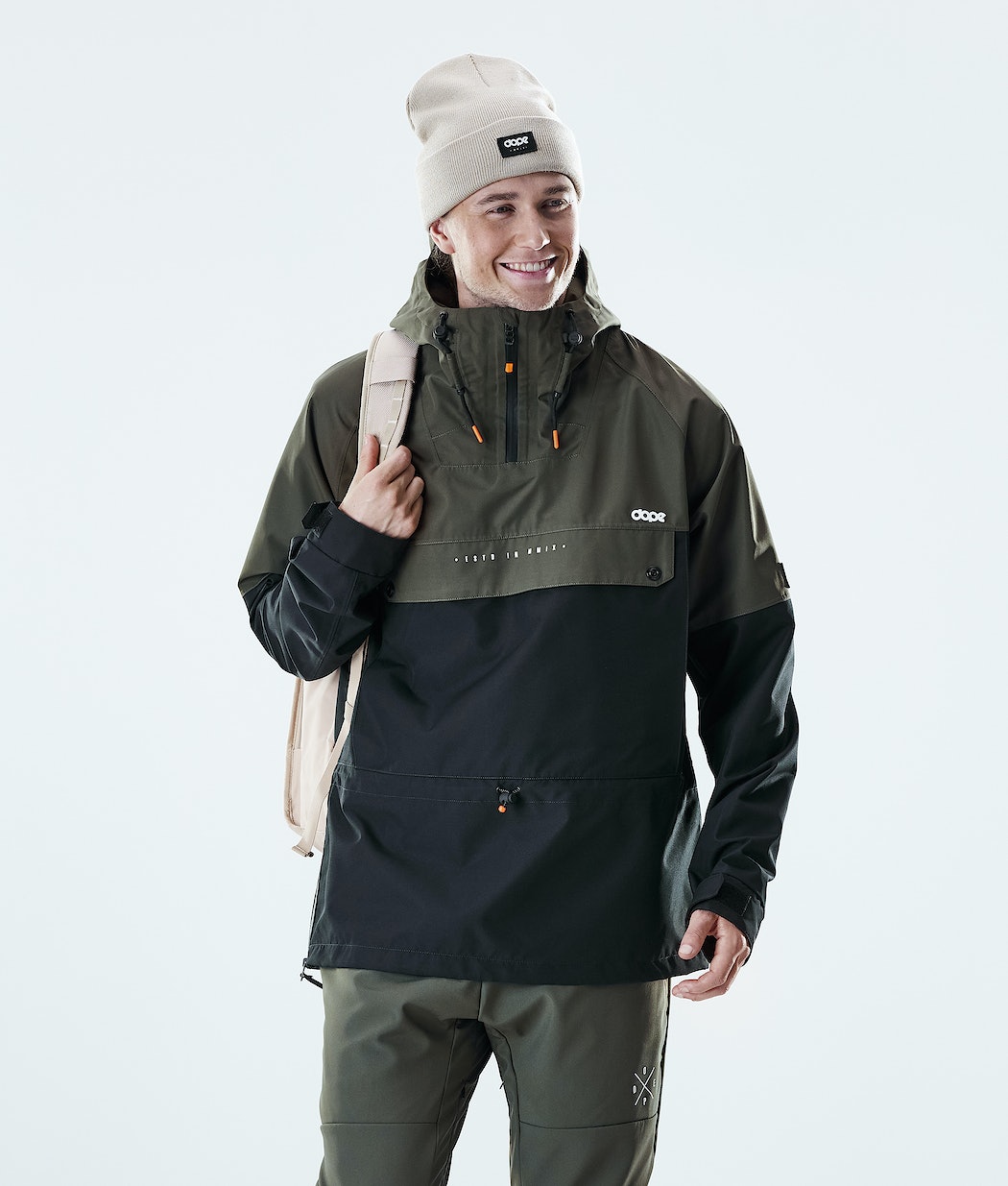 Dope Hiker Skijacke Herren Olivgrün Grün Schwarz | FY6427908