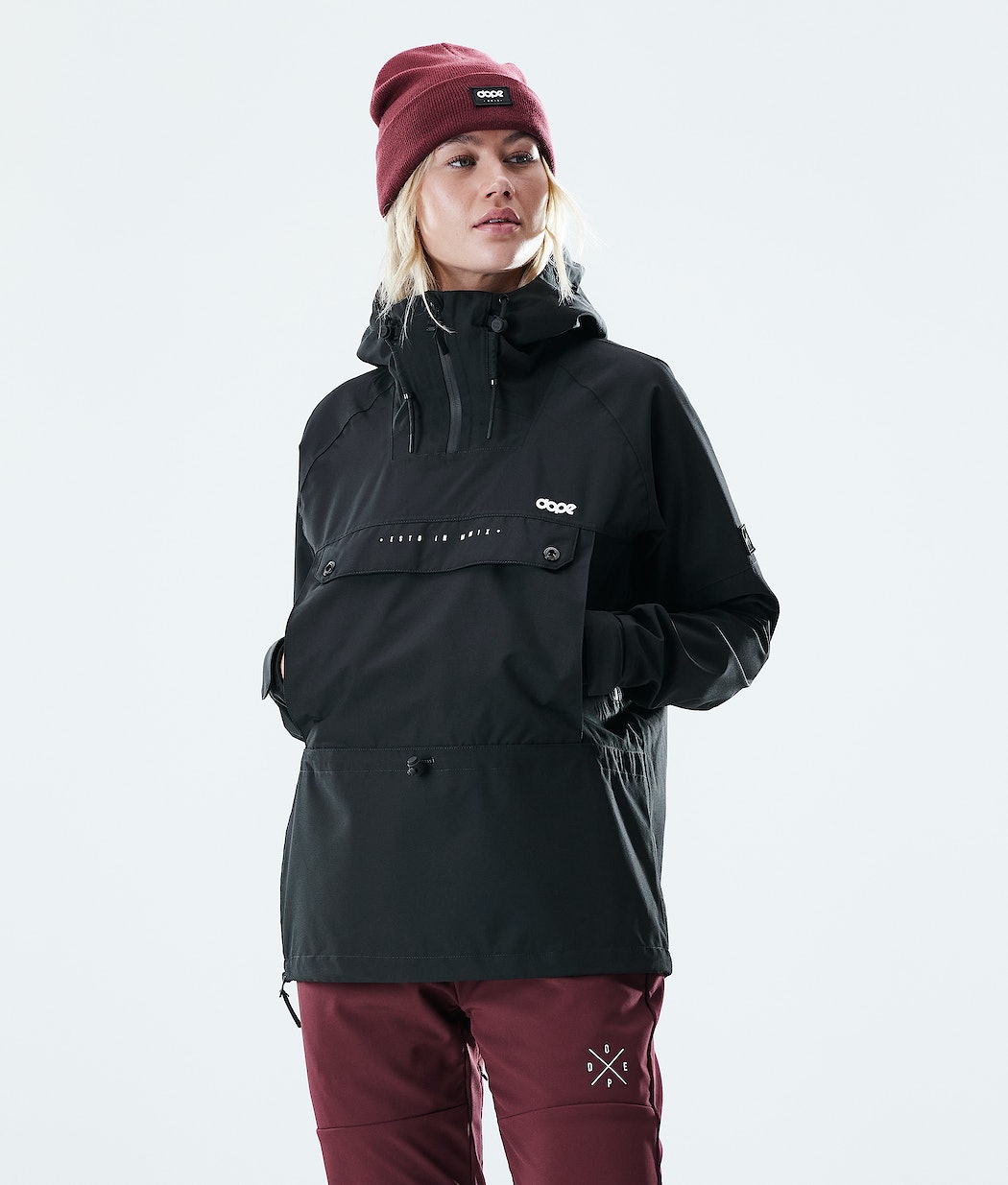 Dope Hiker W Skijacke Damen Schwarz | PI9075268