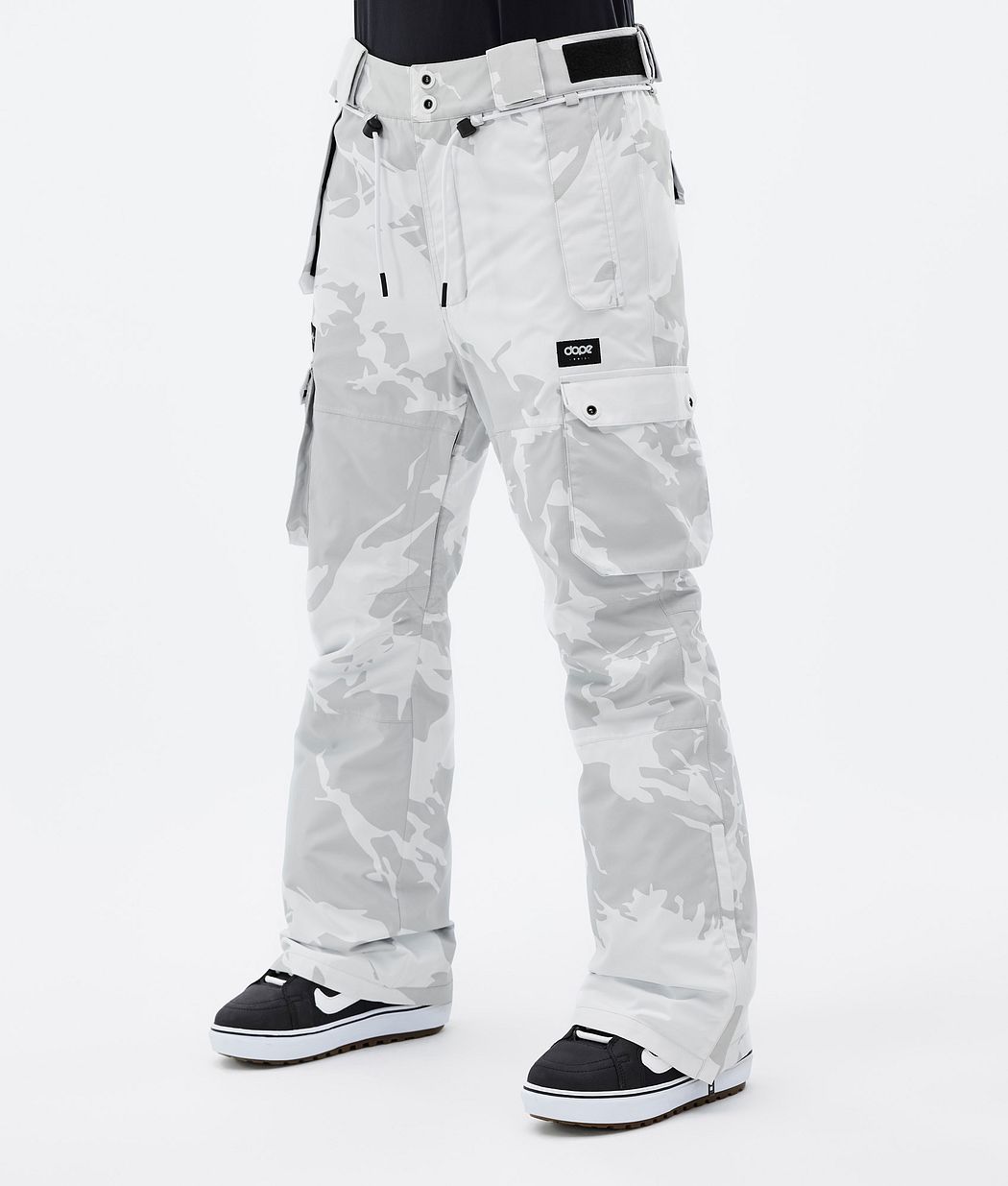 Dope Iconic W Snowboardhosen Damen Grau Camouflage | HY1685930
