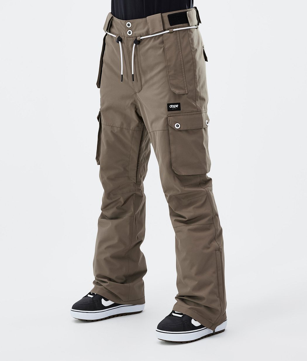 Dope Iconic W Snowboardhosen Damen Tiefesbraun | EX0921835