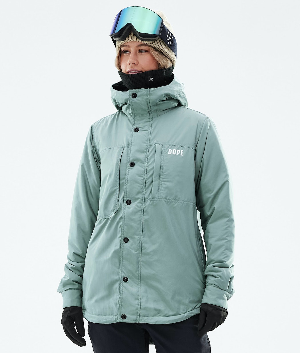 Dope Insulated W Snowboardjacke Damen Grün | GC5341208