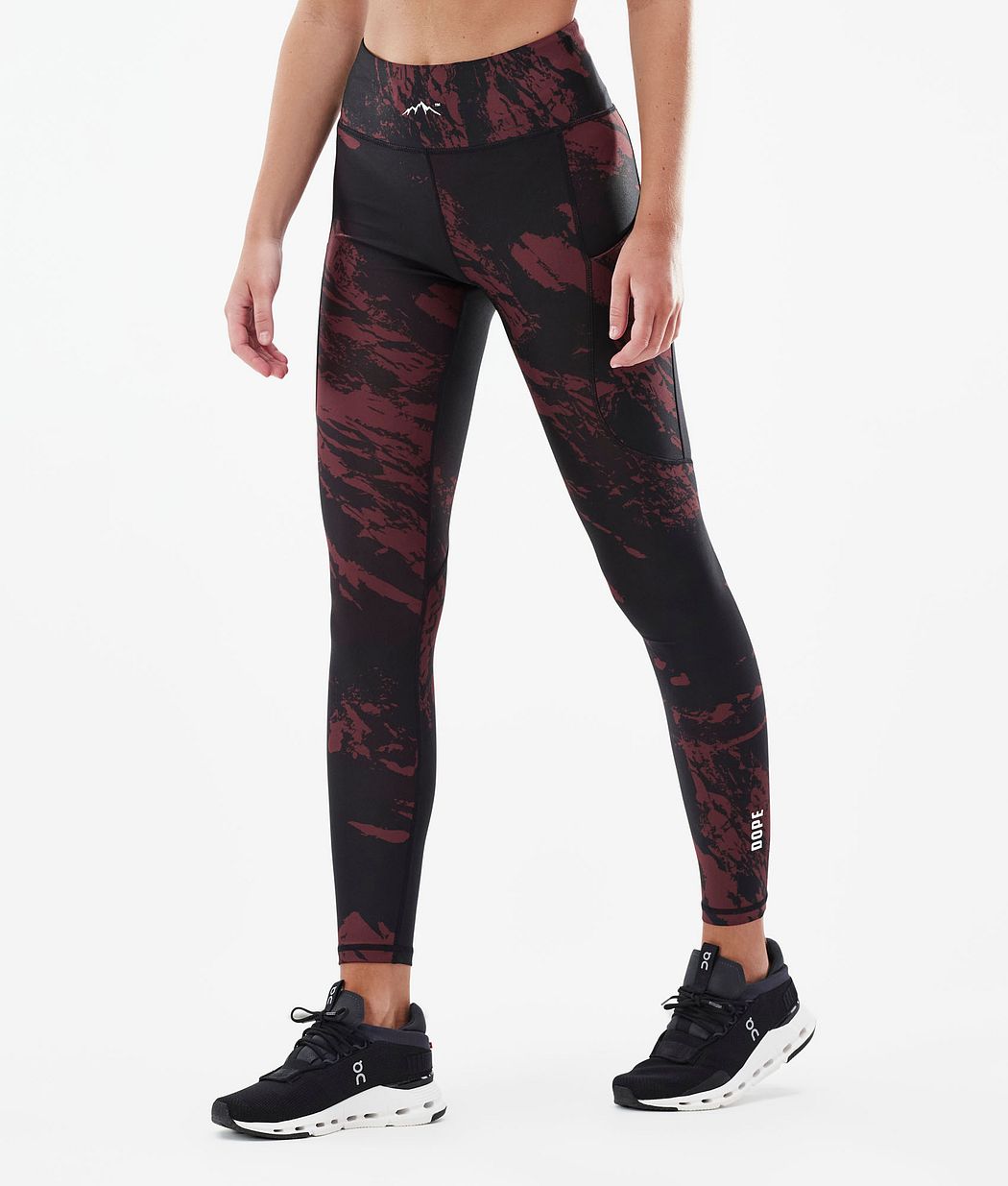 Dope Lofty Tech Leggings Damen Bordeaux | UW3425761