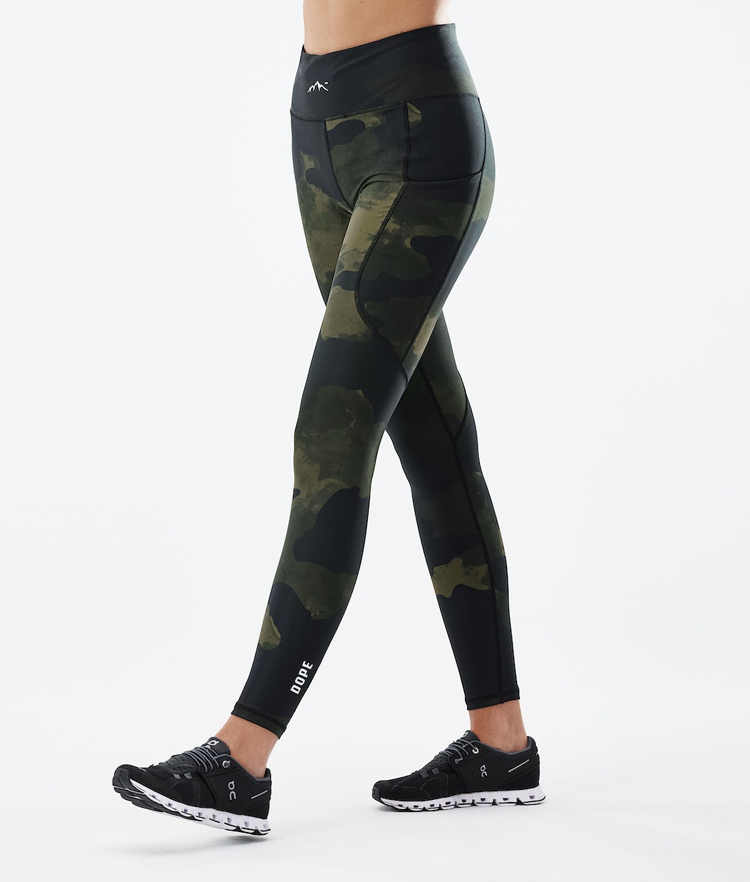 Dope Lofty Tech Leggings Damen Grün Camouflage | XO3274168