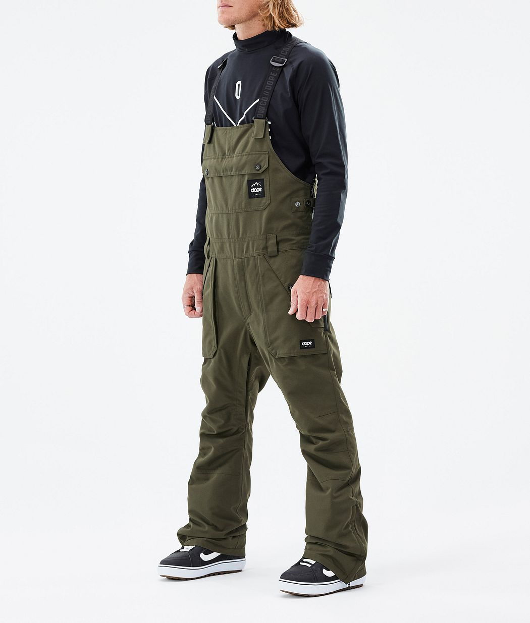 Dope Notorious B.I.B Snowboardhosen Herren Olivgrün Grün | HT9534726