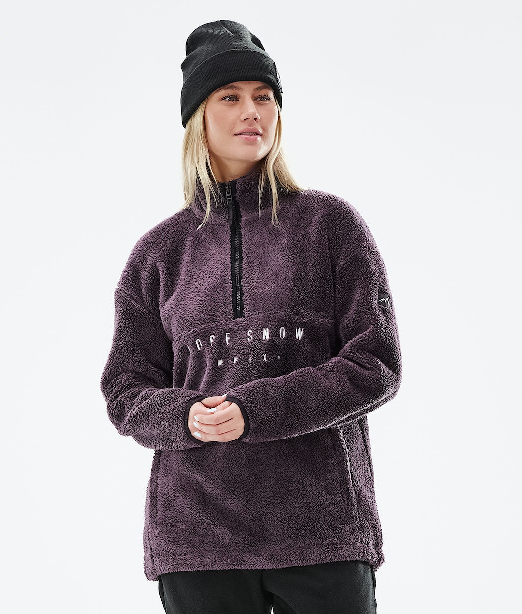 Dope Pile W Fleecepullover Damen Lila | RX7856320