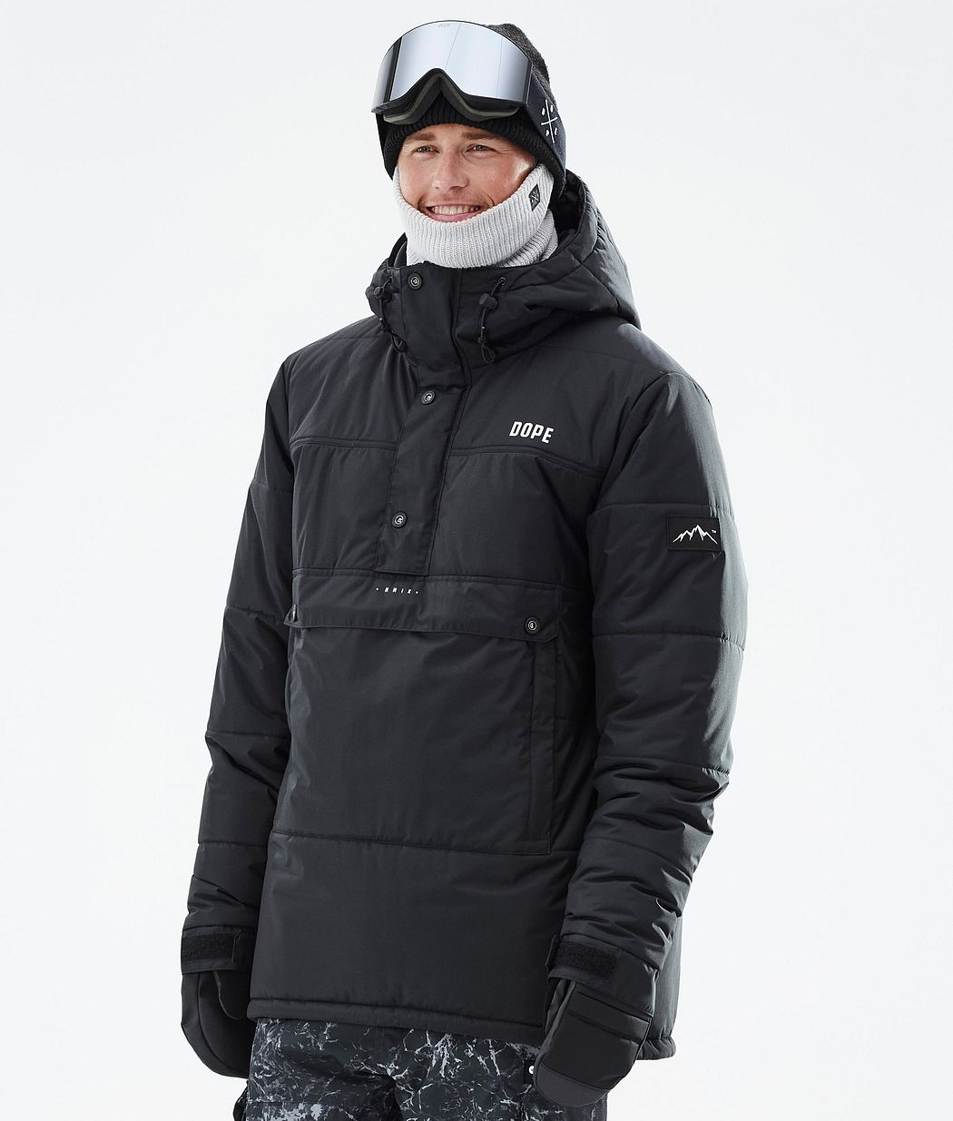 Dope Puffer Snowboardjacke Herren Schwarz | SN5961082