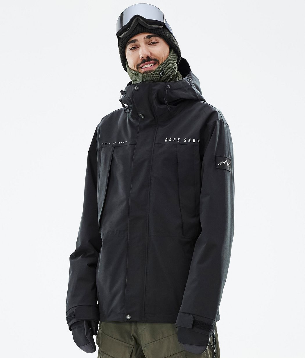 Dope Ranger Snowboardjacke Herren Schwarz | NQ2038954