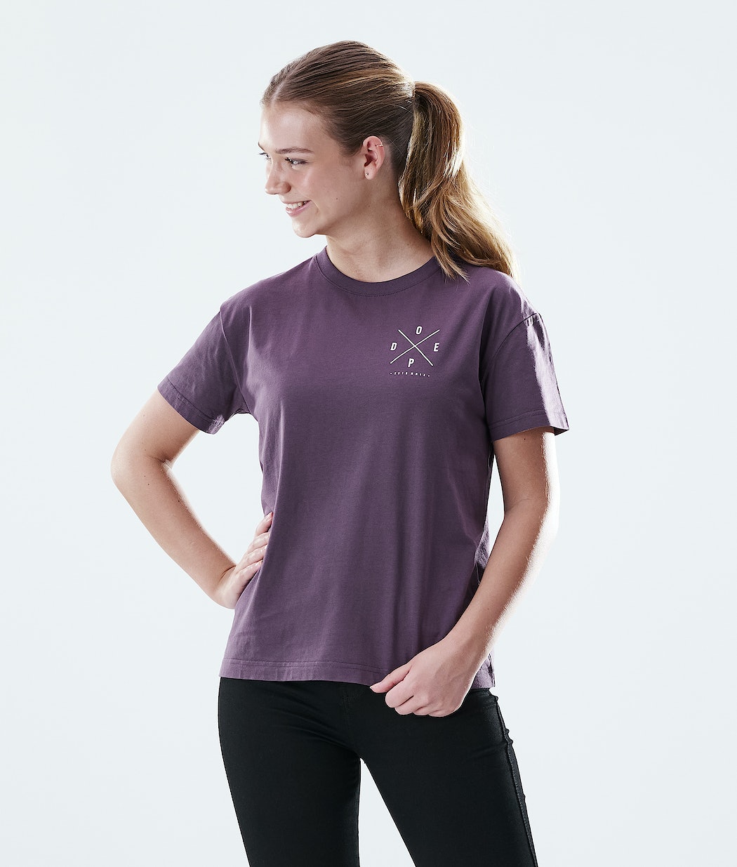 Dope Regular 2X-UP T-Shirts Damen Lila | OV8920167
