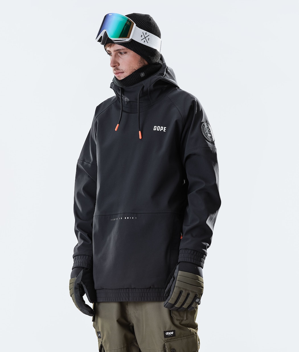 Dope Rogue Snowboardjacke Herren Schwarz | FG6109748