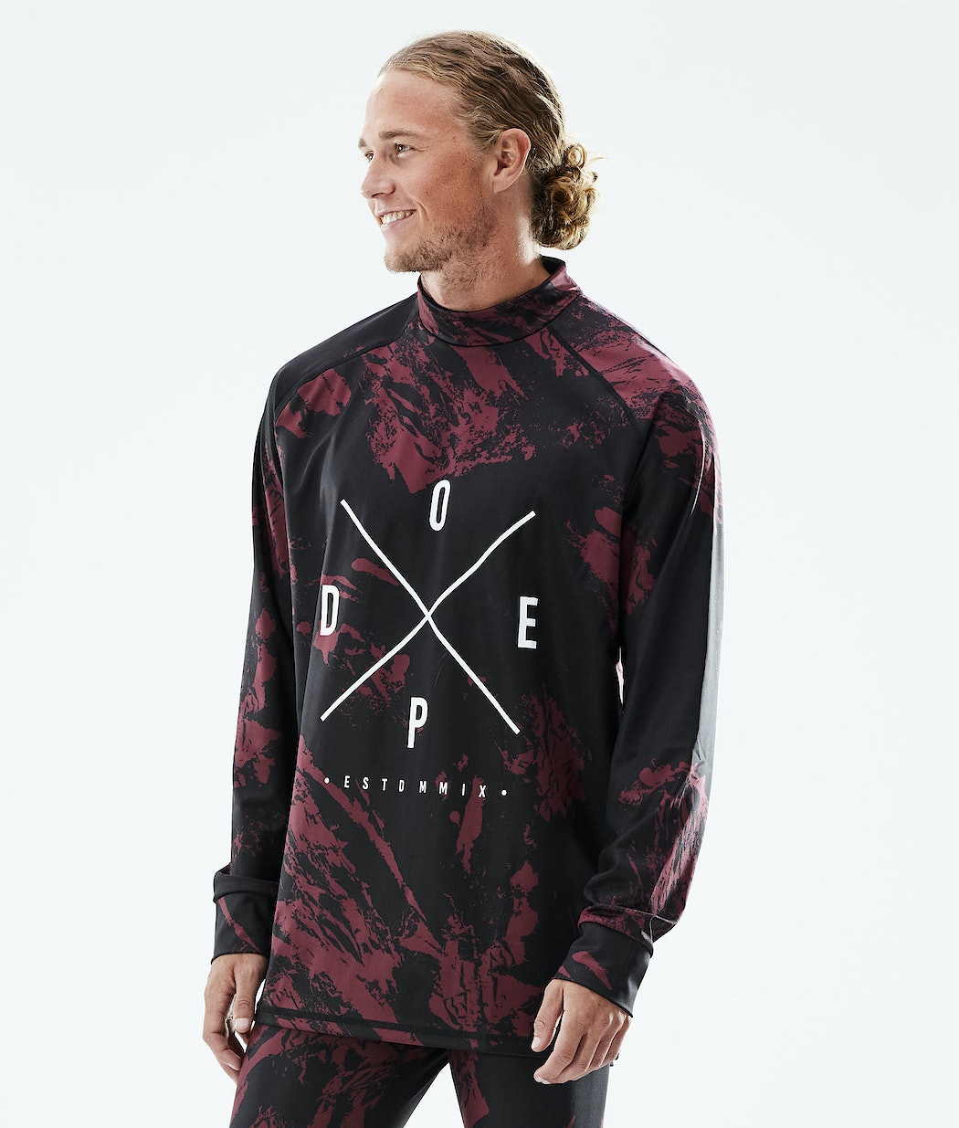 Dope Snuggle 2X-UP Funktionsshirt Herren Bordeaux | SK5047369