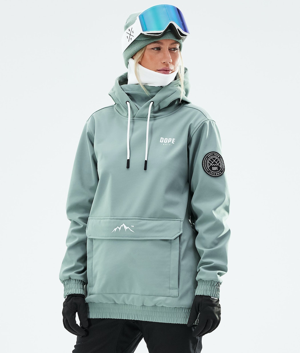 Dope Wylie Snowboardjacke Damen Grün | GO2154739
