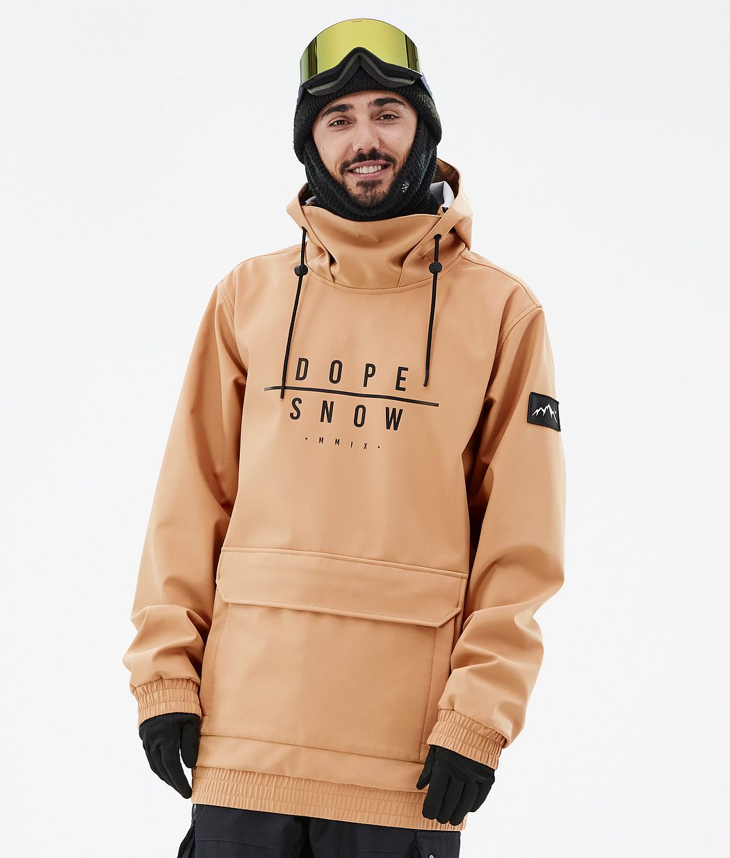 Dope Wylie Snowboardjacke Herren Khaki Gelb | KS6459270