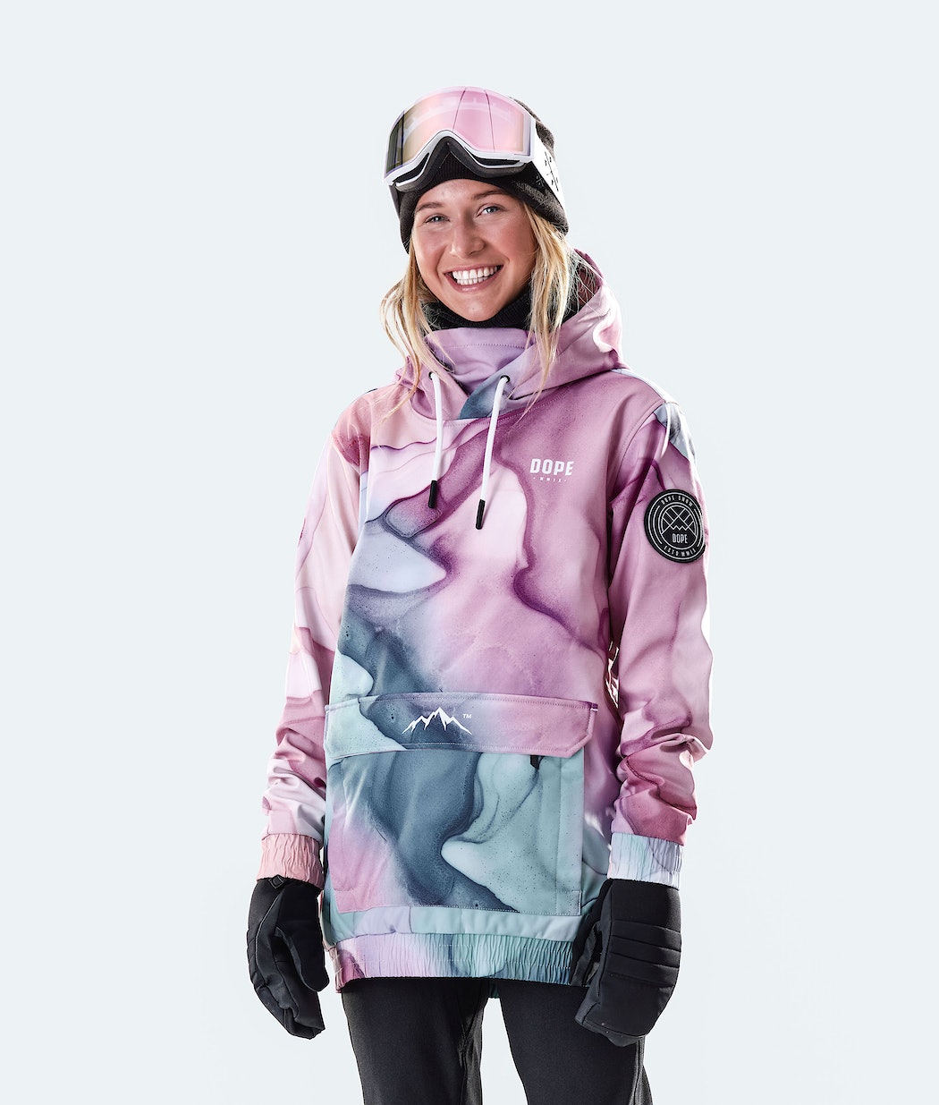 Dope Wylie W 10k Snowboardjacke Damen Mehrfarbig Rosa | OP2149867