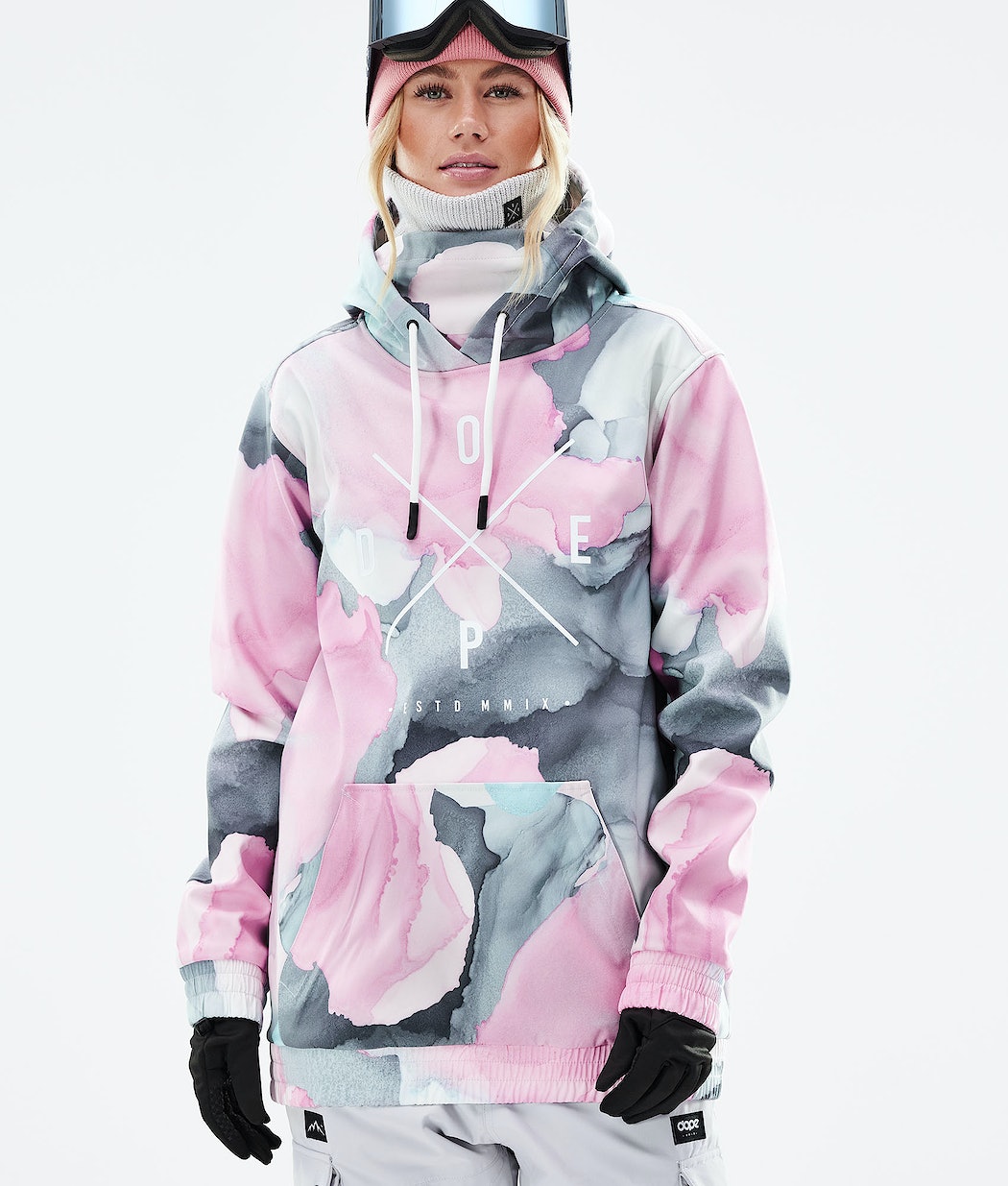 Dope Yeti 2021 Snowboardjacke Damen Mehrfarbig Rosa | DB0247136