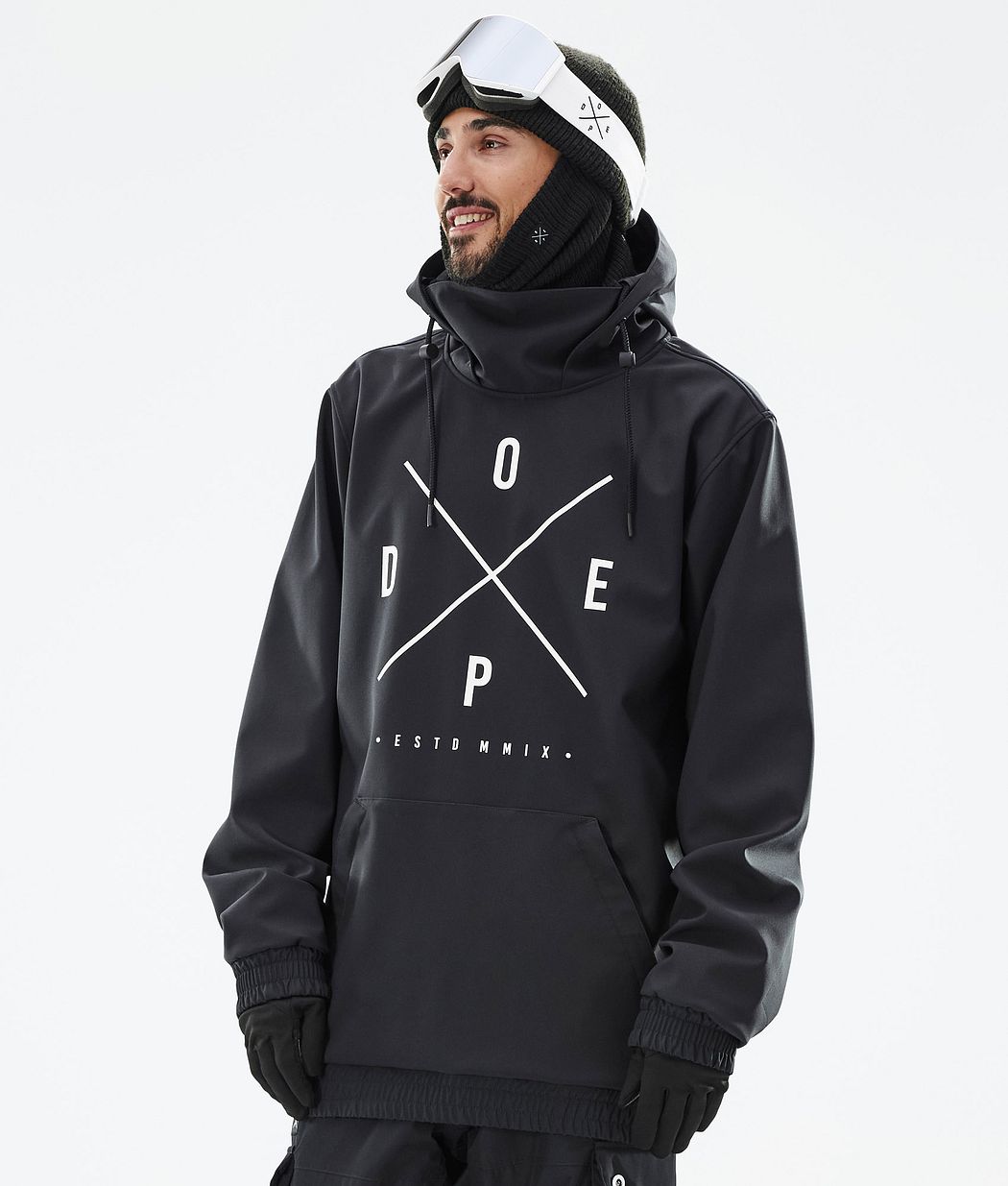 Dope Yeti Snowboardjacke Herren Schwarz | TY3691728