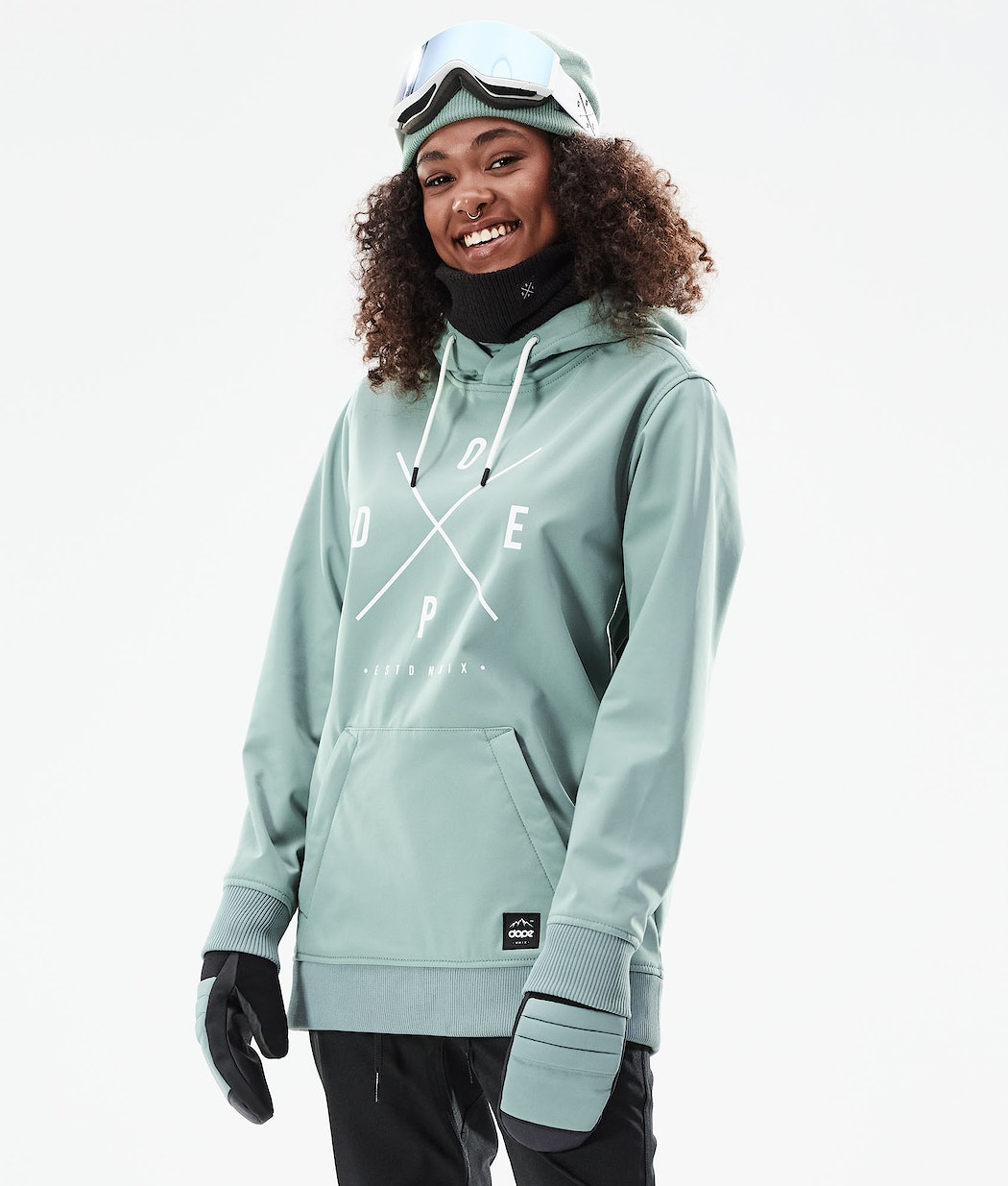 Dope Yeti W 10k Snowboardjacke Damen Grün | JQ7234169
