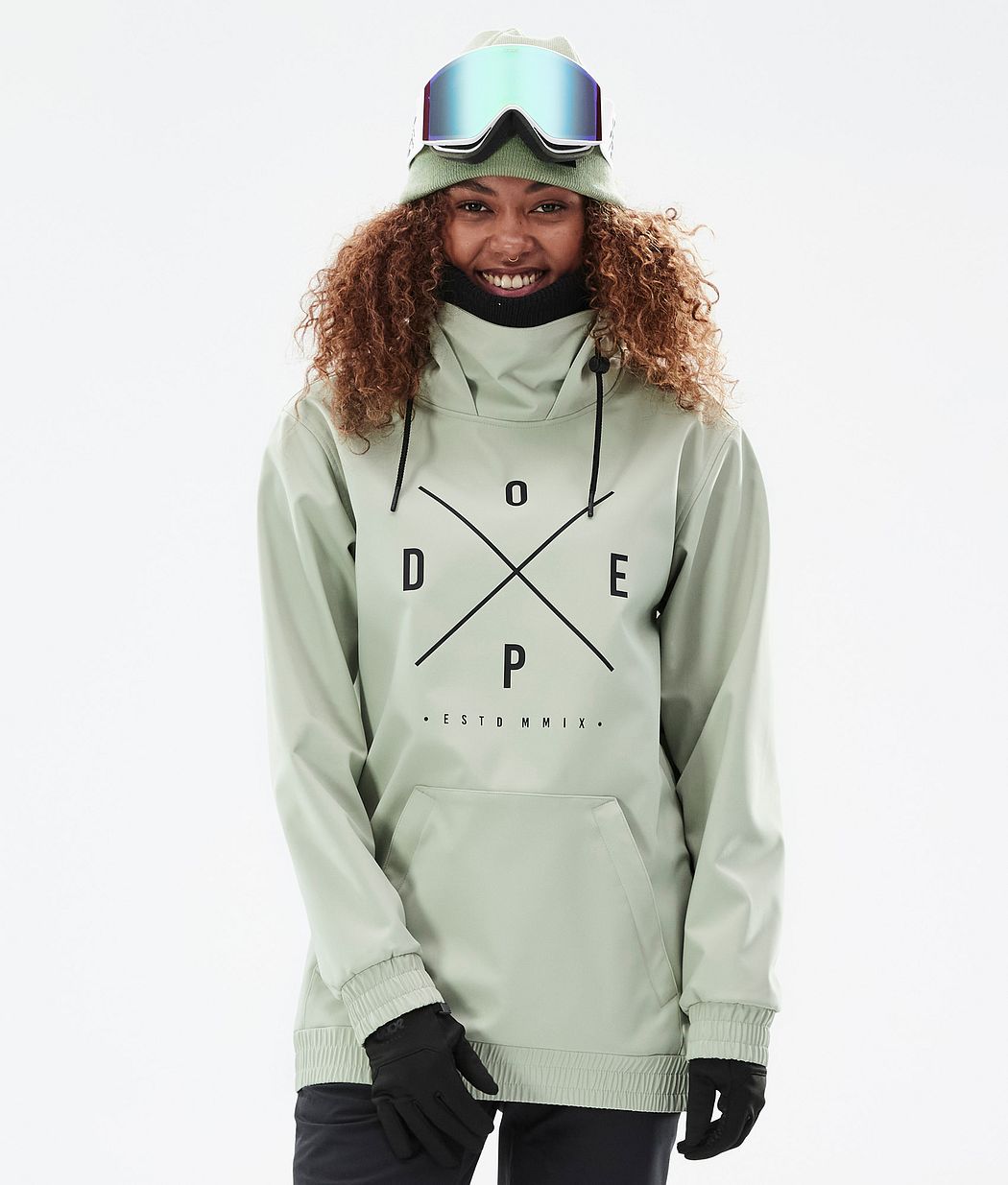 Dope Yeti W Snowboardjacke Damen Grün | DQ7053249