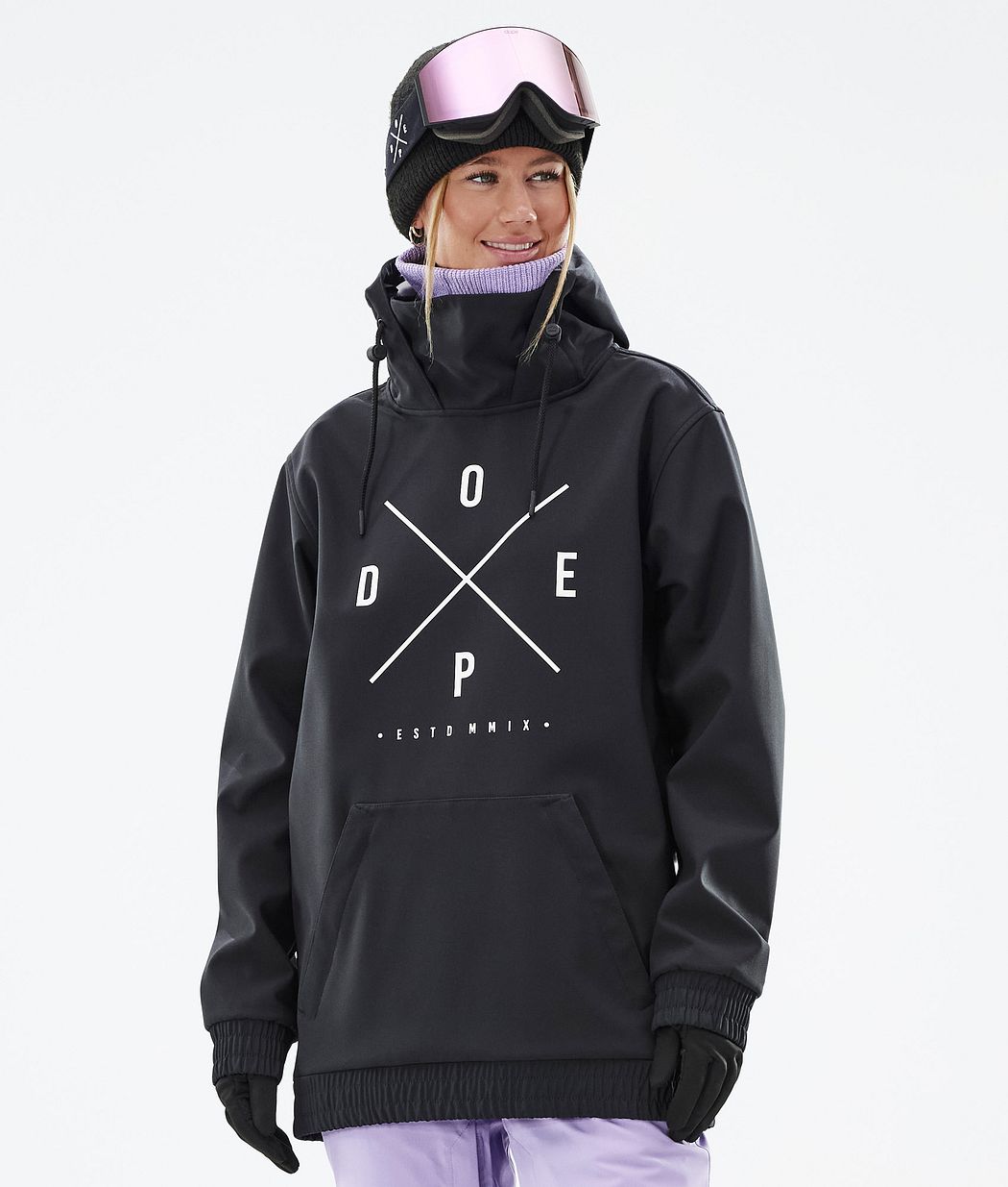 Dope Yeti W Snowboardjacke Damen Schwarz | CY9842031