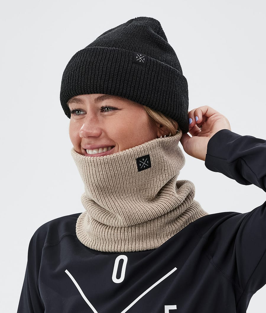 Dope 2X-UP Gestrickt Skimasken Damen Braun | VU9768231