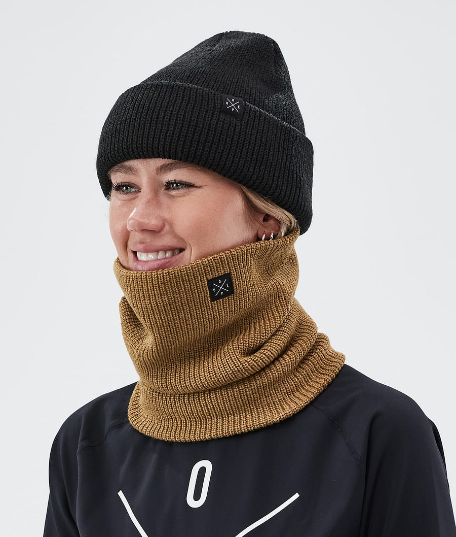 Dope 2X-UP Gestrickt Skimasken Damen Gold | KI7480526