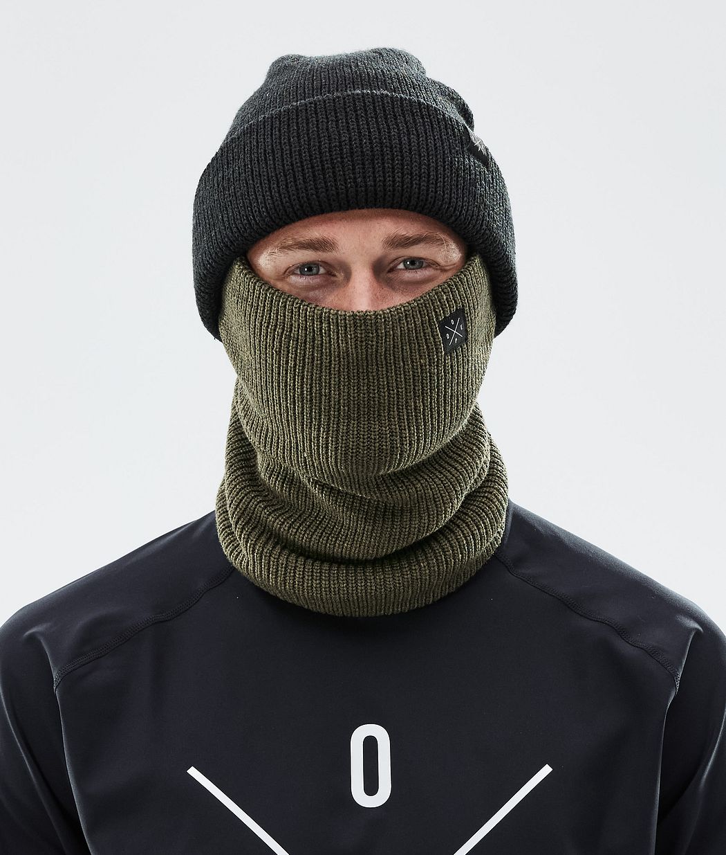 Dope 2X-UP Gestrickt Skimasken Damen Olivgrün Grün | HS2730948